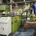 Máquina horizontal para fabricar briquetas de virutas de chatarra de acero